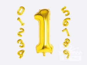 32 inch foil number balloons