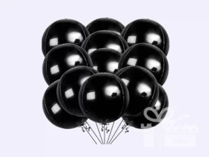 Black balloons