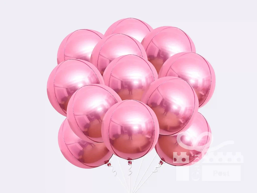 Pink balloons