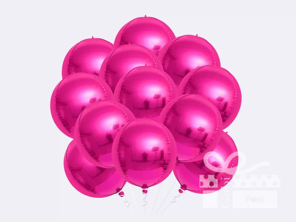 Purple balloons