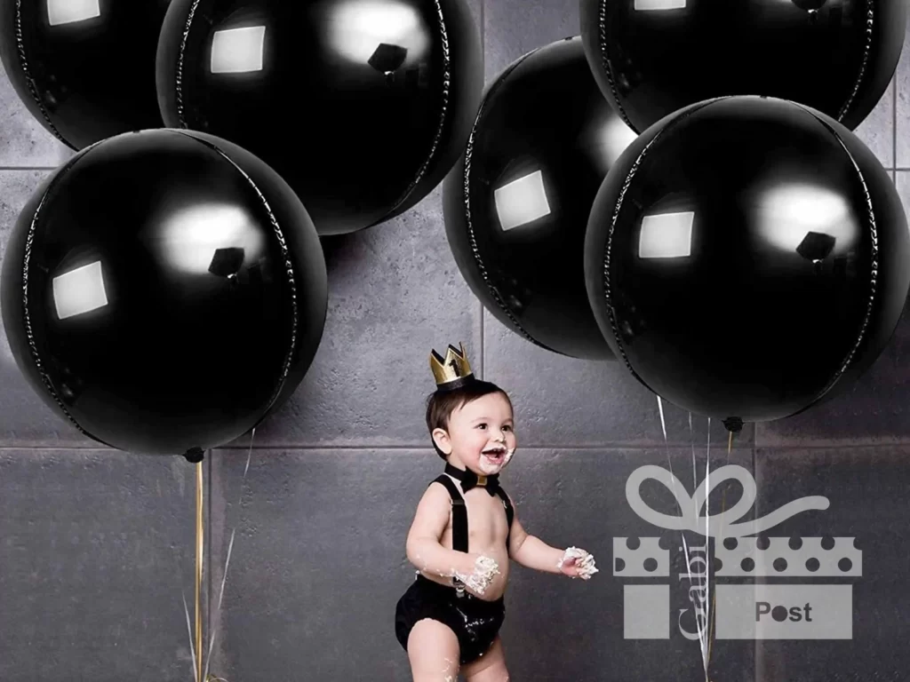 Black balloons