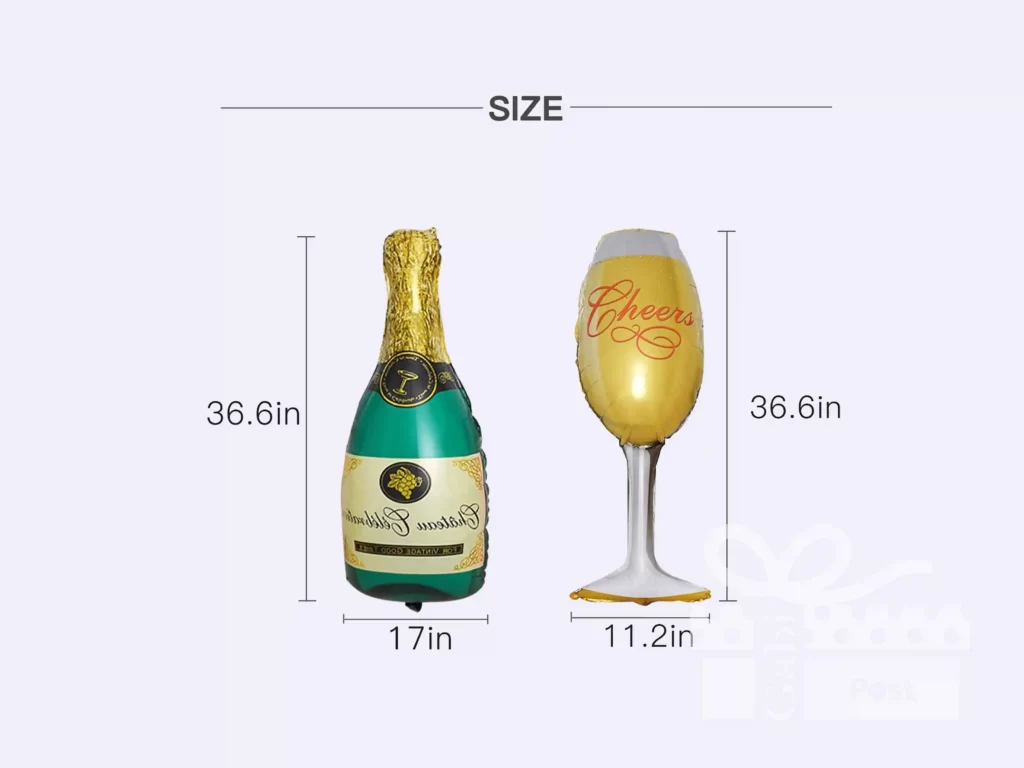 Champagne balloon