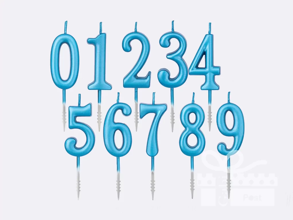 Number candles